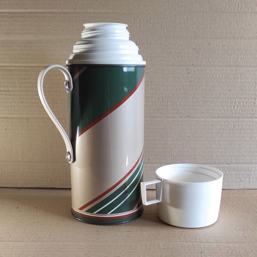 Metal vintage KST thermos made in England like new