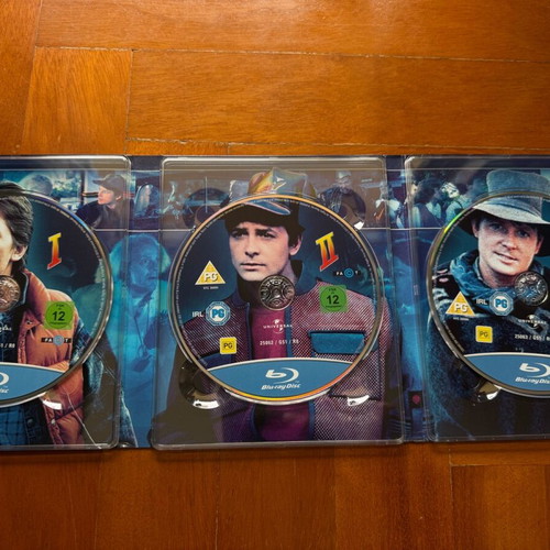 Back to the Future Trilogy Blu-ray like new with English subtitles