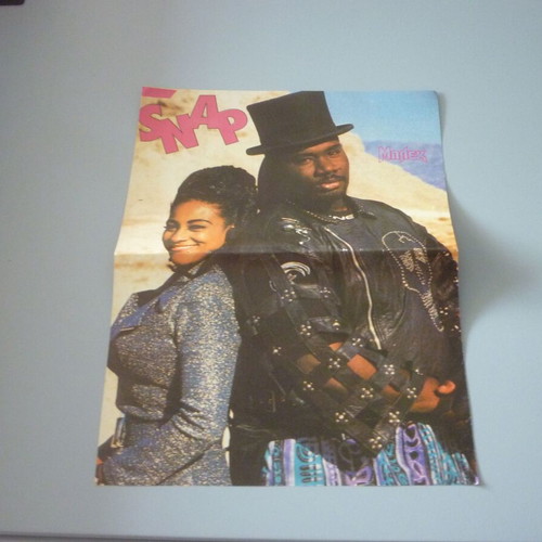 Snap double collectible poster from Blek magazine used