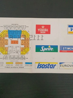 Eurobasket 1995 ticket used