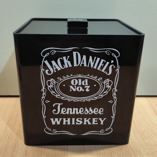 Jack Daniel's Tennessee Whiskey promotional plastic ice bucket used
