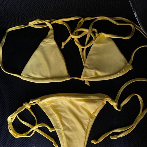 Yellow women's bikini new in small and medium