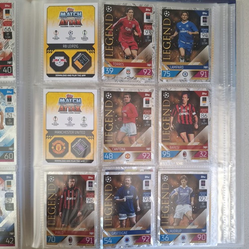 Topps Match Attax Champions League 2022-23 Album like new with extra cards