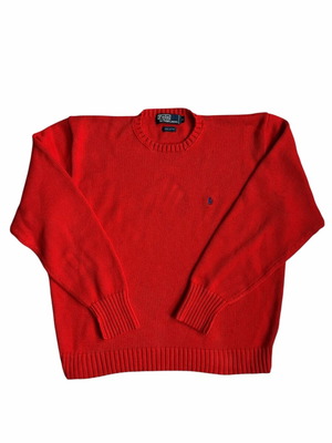 Ralph Lauren Polo sweater men's like new, size L/XL, orange