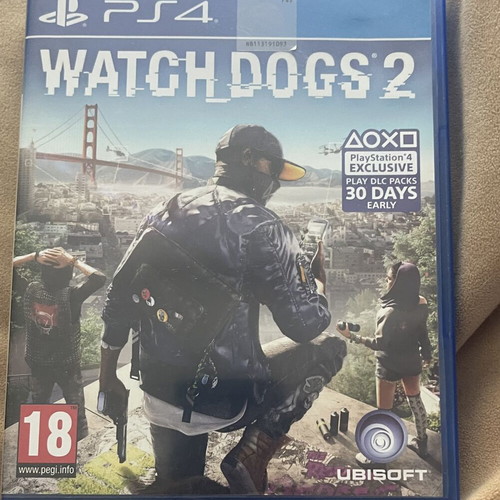 Watch Dogs 2 PS4 game like new