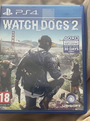 Watch Dogs 2 PS4 game like new