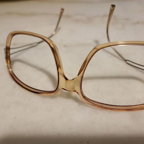 Chanel and Zara frames used for vision and sun without lenses