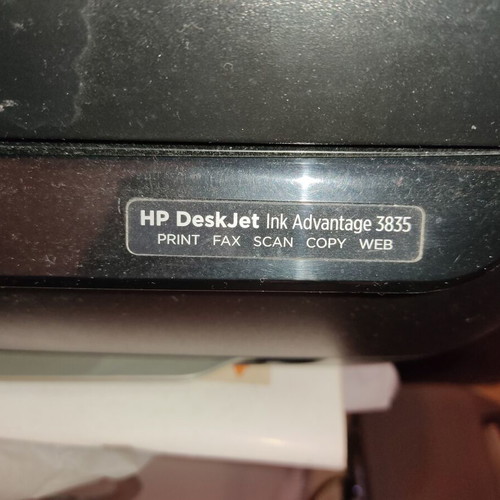 HP Deskjet Ink Advantage 3835 multifunction printer used, Wi-Fi