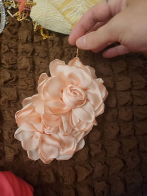 Flower earrings new