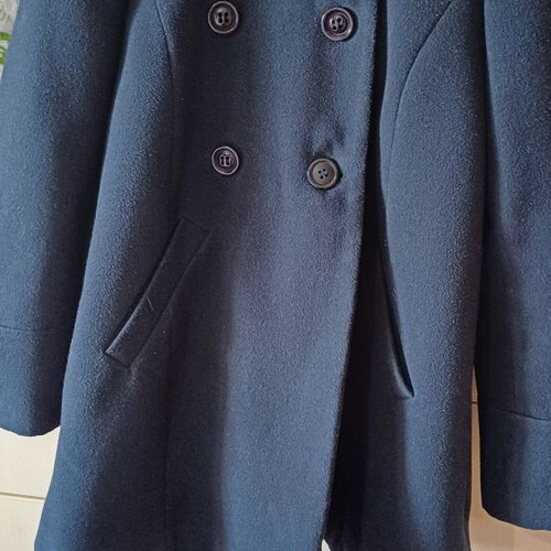 Maternity coat used, blue, size M 38 10