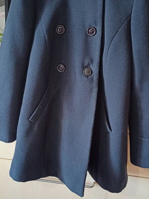 Maternity coat used, blue, size M 38 10
