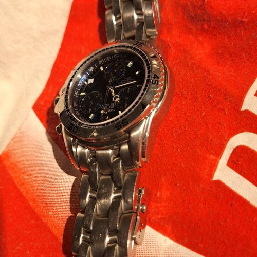 Sector SGE 650 Blue Dark Dial Chronograph Swiss ETA 251.262 used