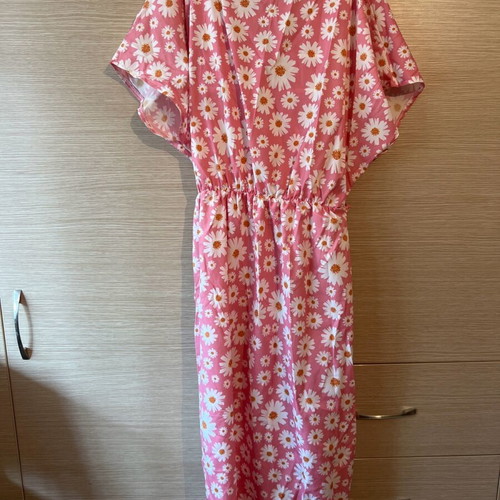 Summer cool casual dress comfortable like new S-L