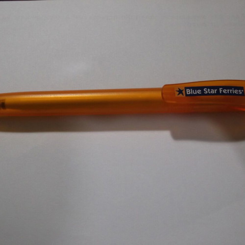 Blue Star Ferries collectible pen used