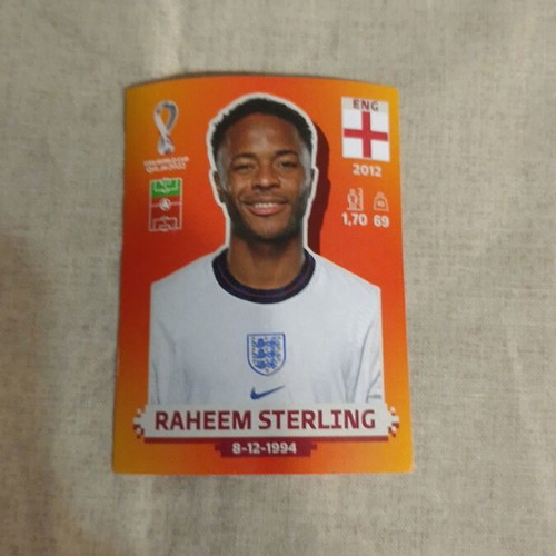 Panini stickers FIFA World Cup Qatar 2022 καινούργια, αριθμοί ENG5, ENG7, ENG19