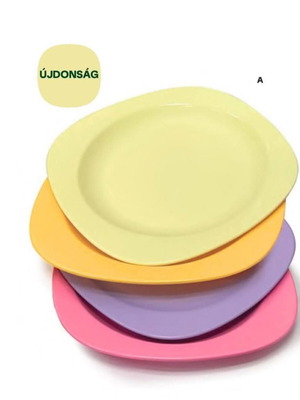Tupperware μεγάλα πιάτα σετ 4 τεμ, 25 εκ, καινούργια