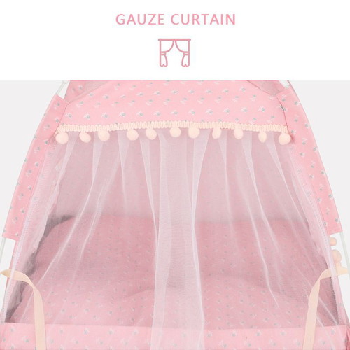 Sweet Dreams Pink 2 dog and cat bed new, pink tent style with cushion