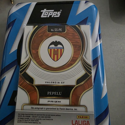 Topps Select 2025 Pepelu Autograph Valencia CF like new