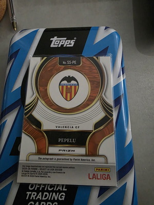 Topps Select 2025 Pepelu Autograph Valencia CF like new