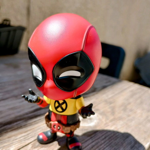 Deadpool Hot Toys Cosbaby Trainee used set of 3 figures