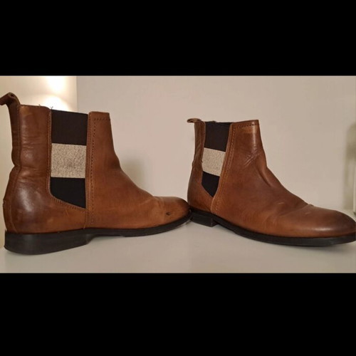 Tommy Hilfiger ankle boots used, camel, size 40