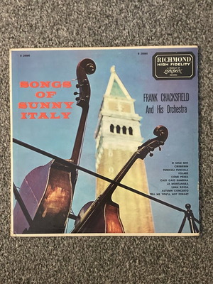 Orchestra Songs Of Sunny Italy vinyl like new, pop