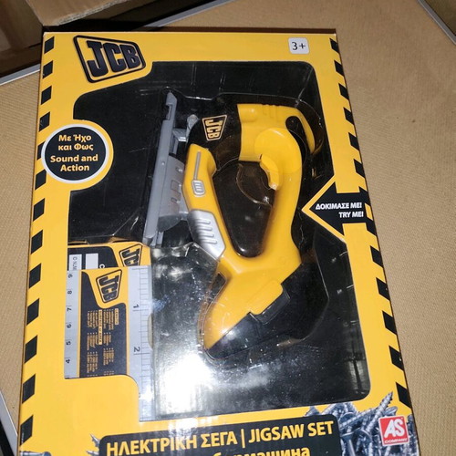 AS Company JCB Kids Jigsaw Saw New With Sound And Motion 3+