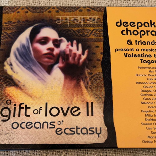 Deepak Chopra & friends A gift of love 2 oceans of ecstasy CD used
