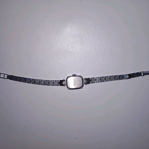 Luch women's authentic mechanical watch used, silver