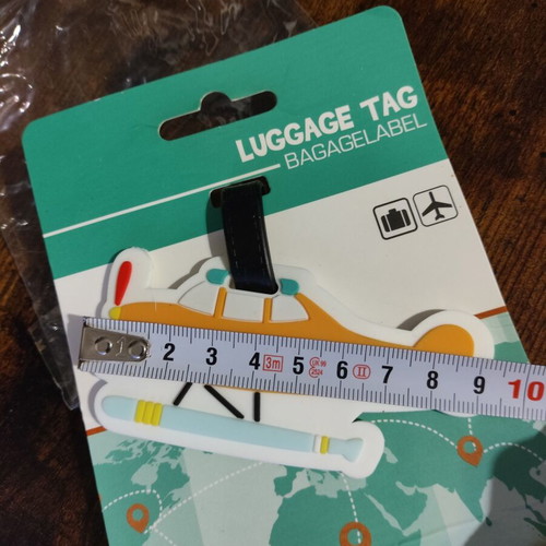 Luggage tag for suitcase new, multicolored