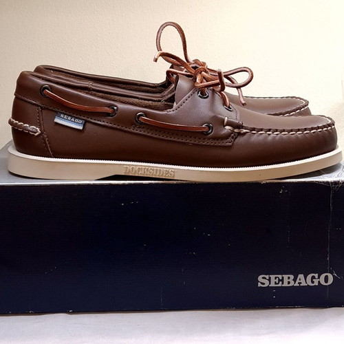 Sebago Boat Shoes New No 43.5 Brown