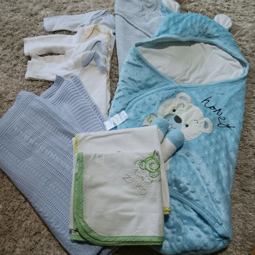 Baby set for boy 0-3 months like new