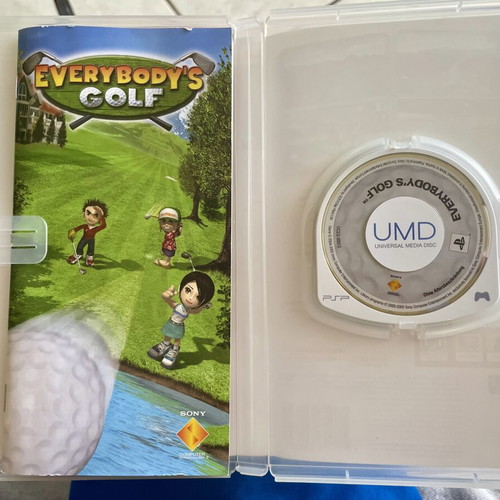 Everybody's Golf PSP game like new with case and manual