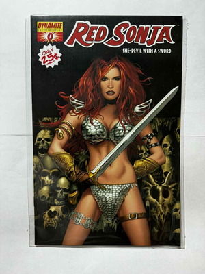 Red Sonja #0 Black Cover Comic used, 2005 Dynamite Series
