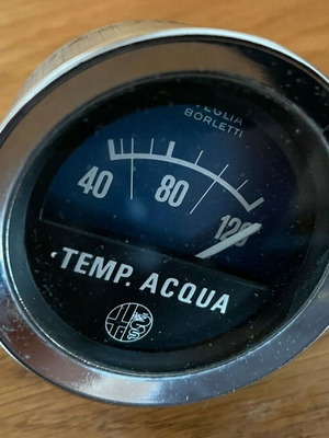 Veglia Alfa Romeo Giulia Serie 105/115 temperature gauge used