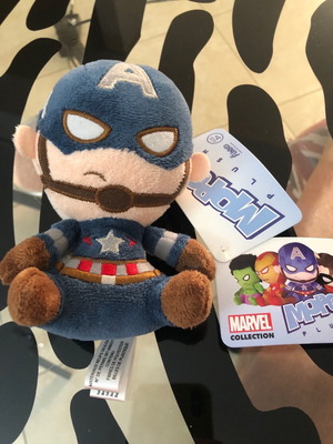 Captain America Mopeez Plush Figure Funko 13 cm καινούργιο με ετικέτες από Avengers