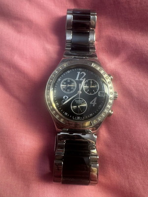 Ρολόι Swatch Irony Chrono Dreamnight ατσάλινο σαν καινούργιο