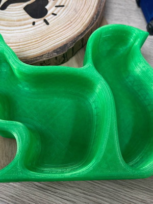 Original squirrel-shaped 3D printed nut bowl new