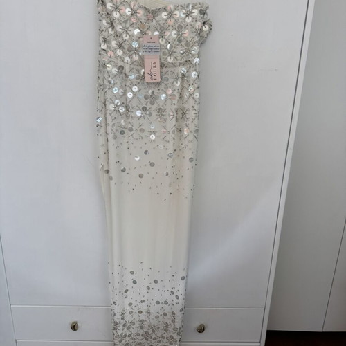 Oh Polly Crystal Corset Dress New, White, Size S