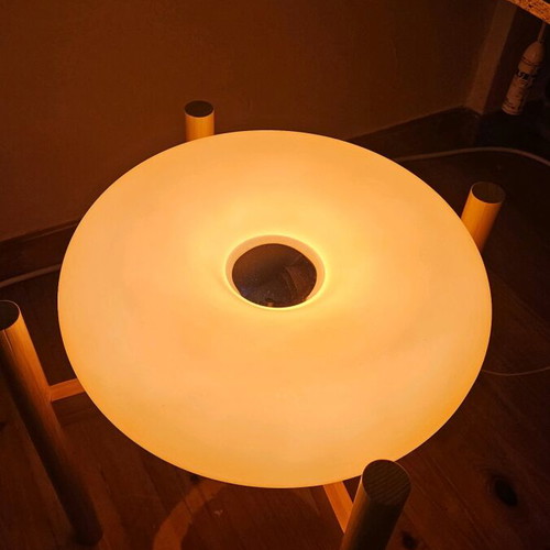 USB spherical decorative lamp with three lighting temperatures like new