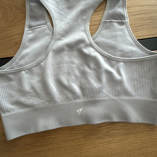 Primark grey sports bra, size small