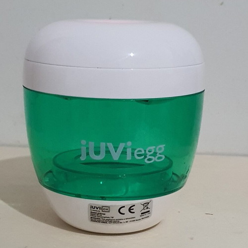 JUVIegg portable pacifier sterilizer like new with UV-C