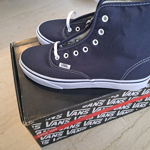 Vans boots new, blue, size 40