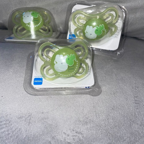 Baby set with MAM pacifiers and Acdo disposable changing pads
