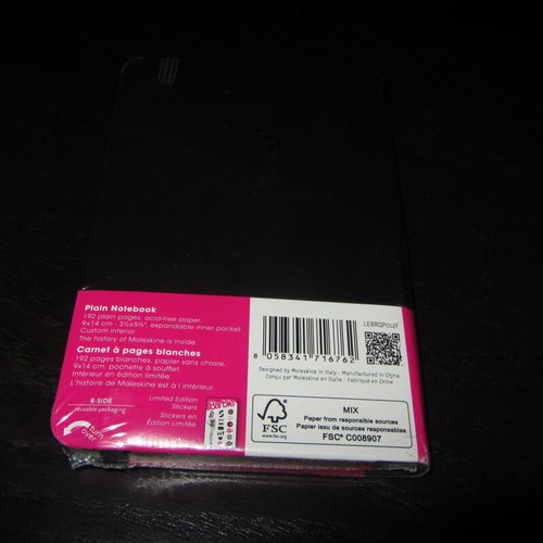 Moleskine Barbie Limited Edition Pocket Notebook new sealed
