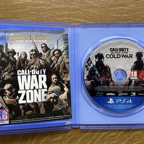 Call of Duty Cold War PS4 game