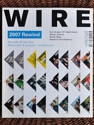 Wire 287 Rewind 2007 music magazine used, English