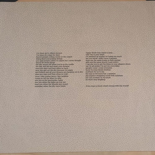 Echo and The Bunnymen Crocodiles LP μεταχειρισμένο, rock
