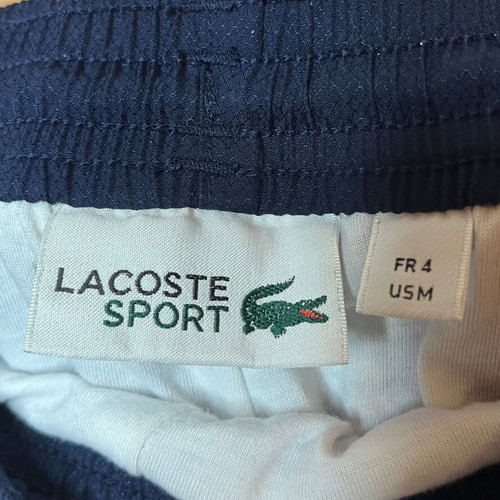 Lacoste Sport Tennis Vintage men's track pants like new, size M, blue