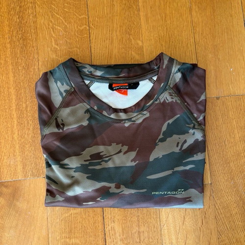 Pentagon Bodyshock T-shirt Hellenic Camo size Small like new